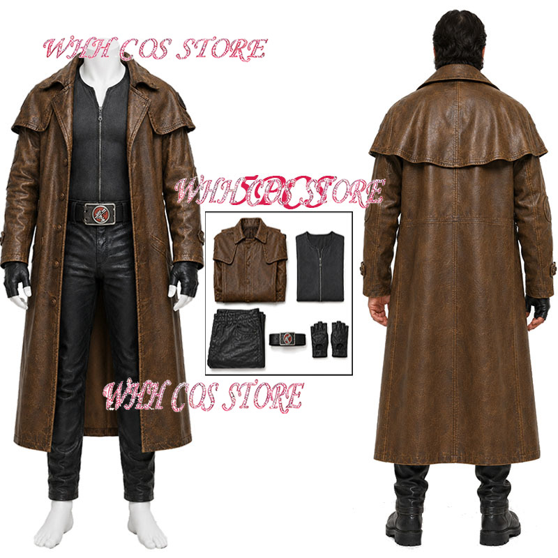 Trench Coat Men - Costume de cosplay pour hommes, inspiré
