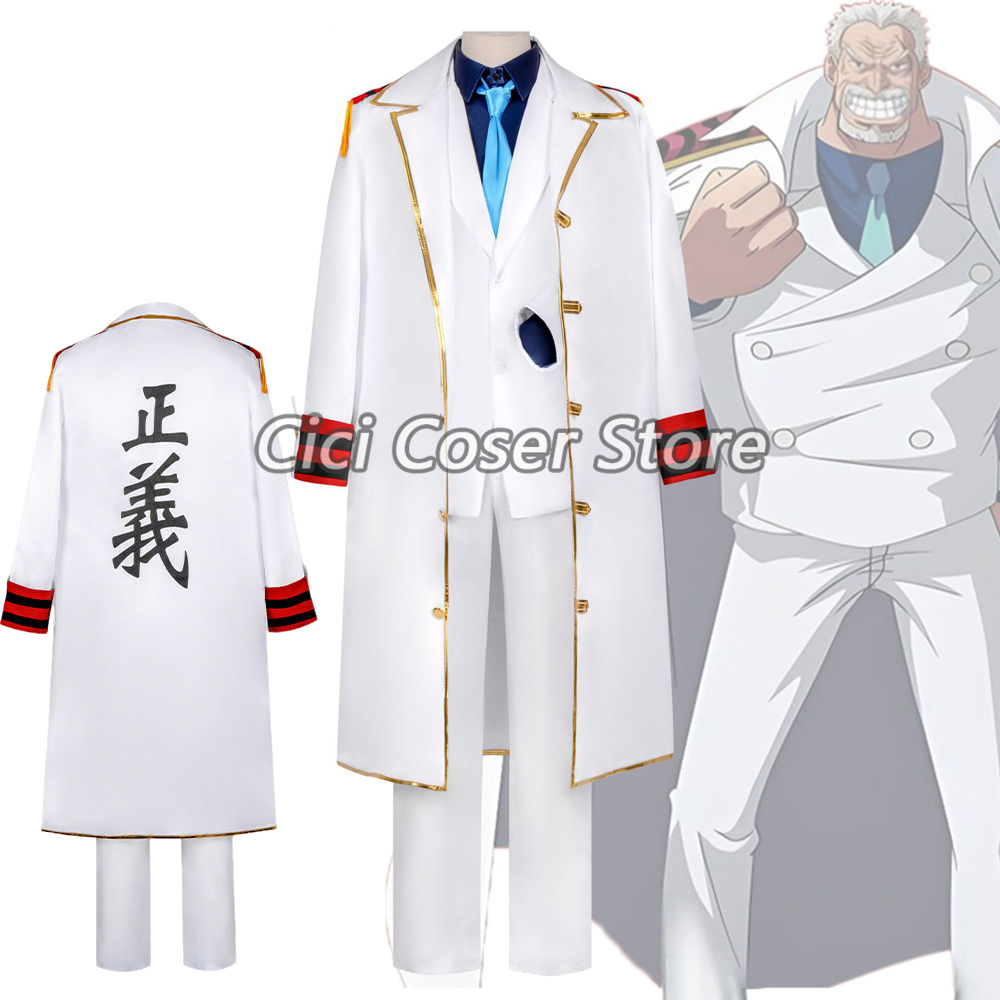 Trench Coat Men - Costume de Cosplay Anime Vice Admiral