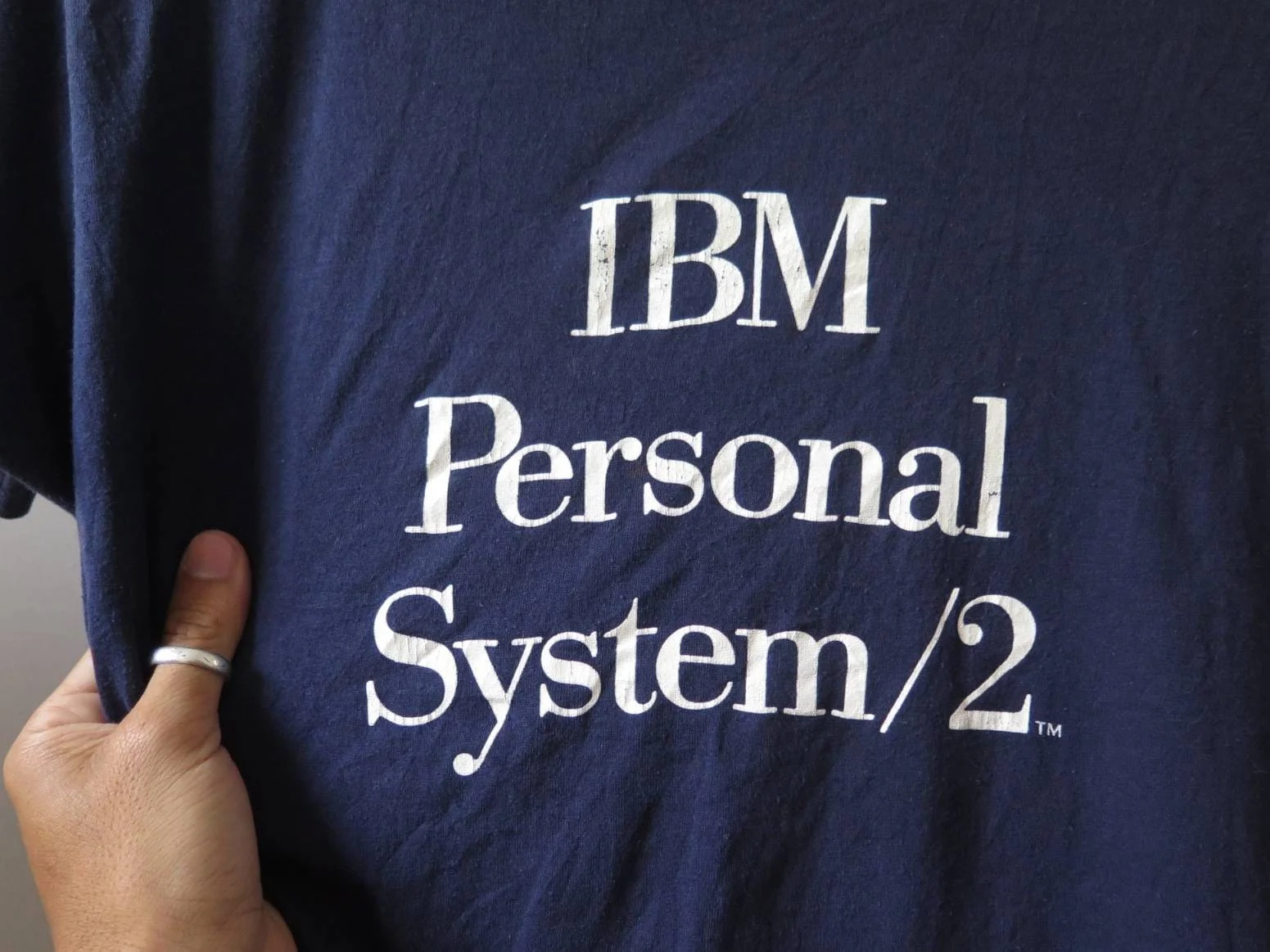 Men'S Fashion Over 50 - Vintage IBM système personnel 2 t-shirt