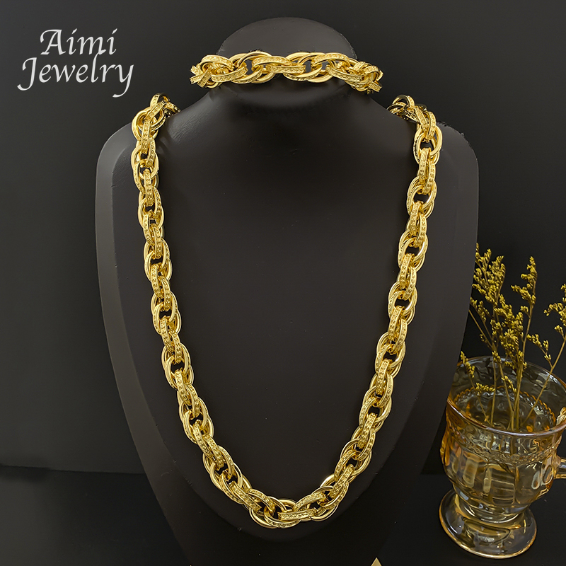 Dubai Men'S Fashion - Collier tendance pour homme avec chaîne