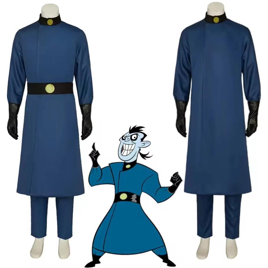 Trench Coat Men - Costume de cosplay Dr.Drakken pour hommes