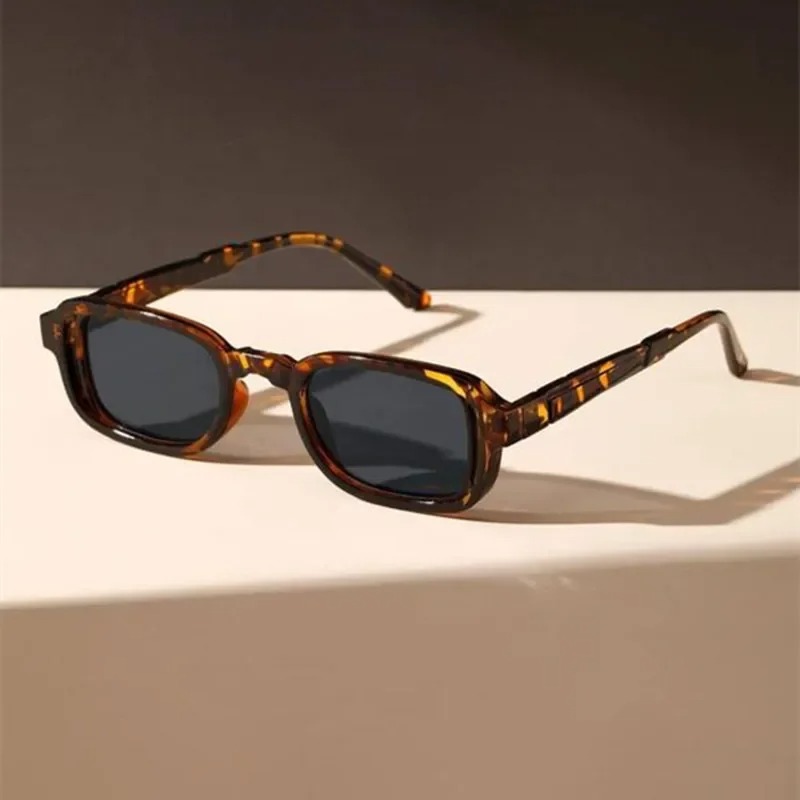 Men'S Fashion Luxury Brands - Lunettes de soleil rectangulaires de luxe