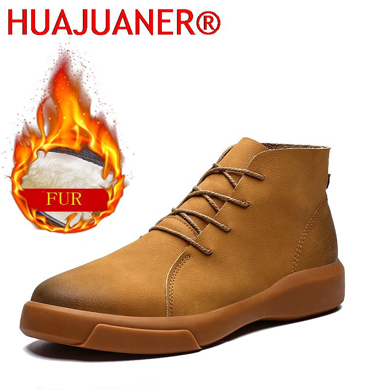 Men'S Fashion Luxury Brands - Bottes Chelsea pour hommes en fourrure