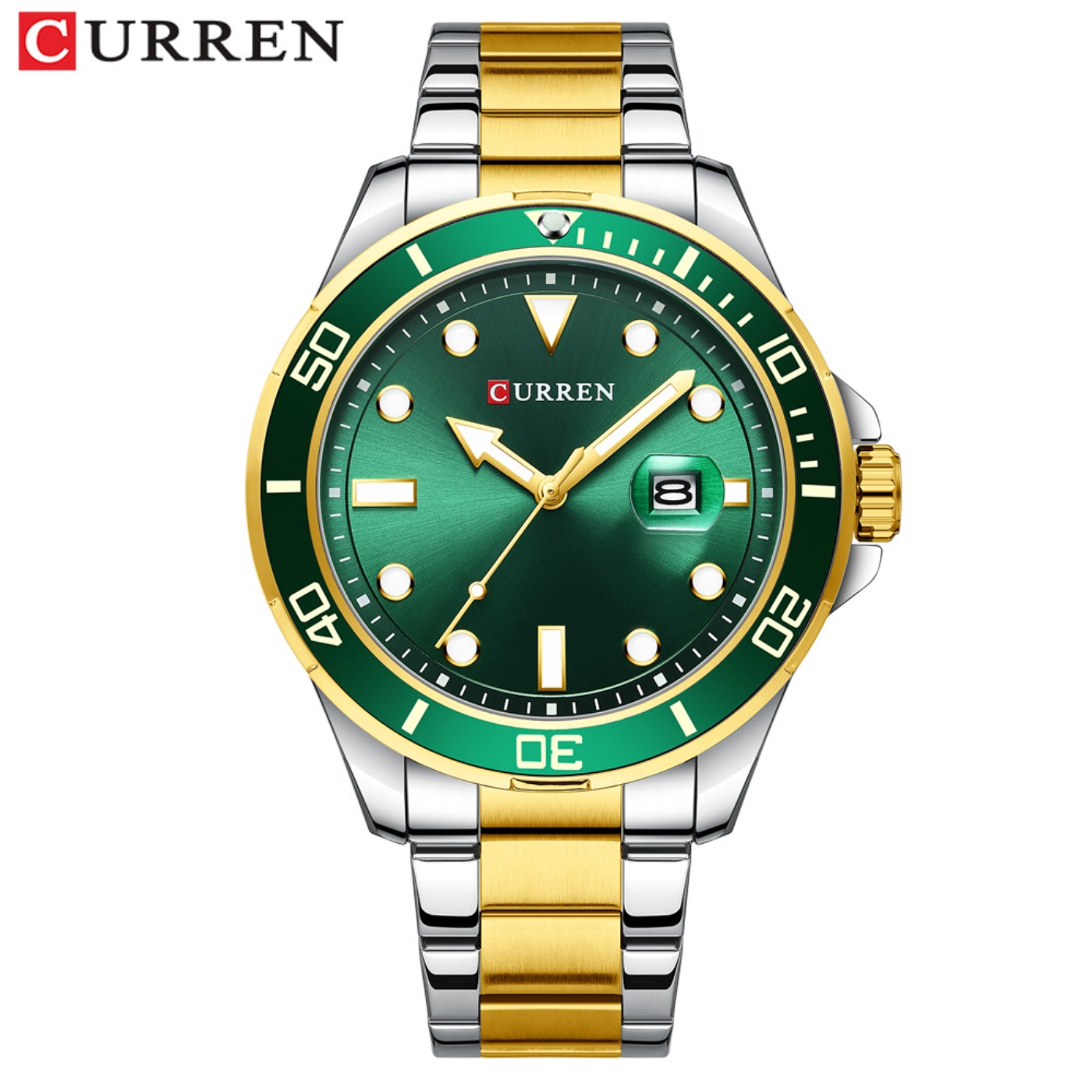 CURREN Nouvelle Série Green Wa - Men'S Fashion Luxury Brands avis et prix