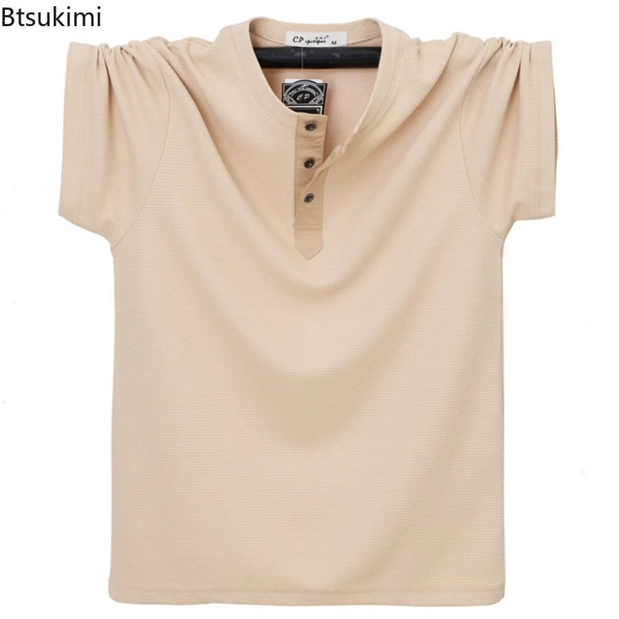 T-shirt tricoté gaufré vintage - Men'S Fashion For Fat Guys avis et prix