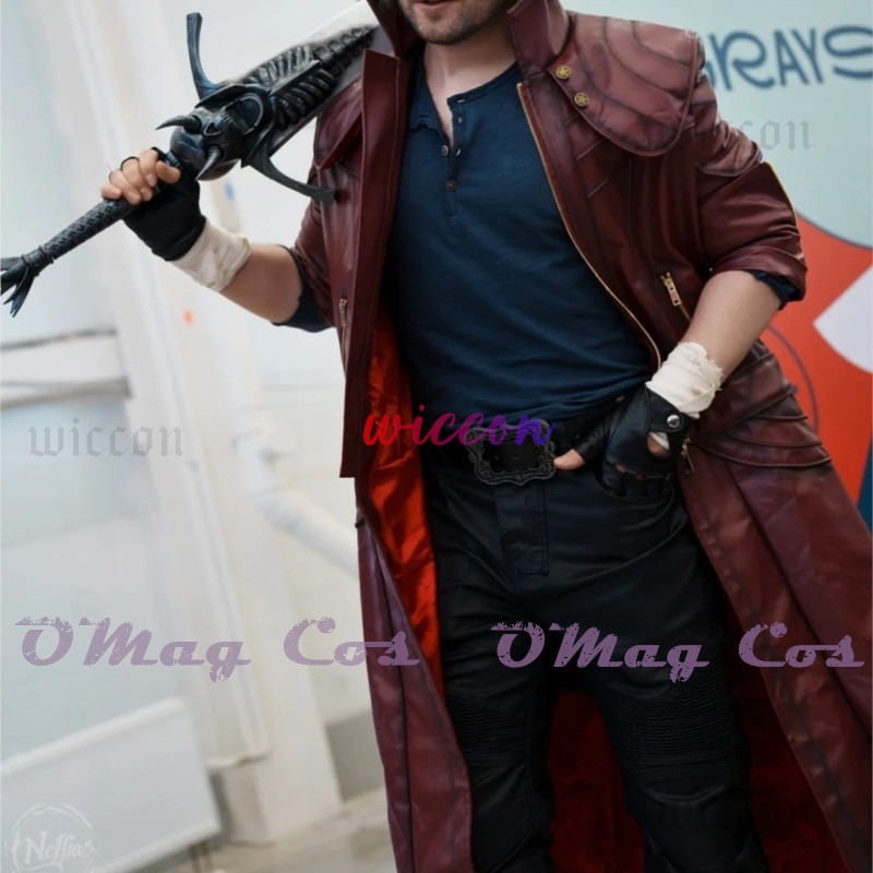Costume complet Dante Cosplay, - Trench Coat Men avis et prix