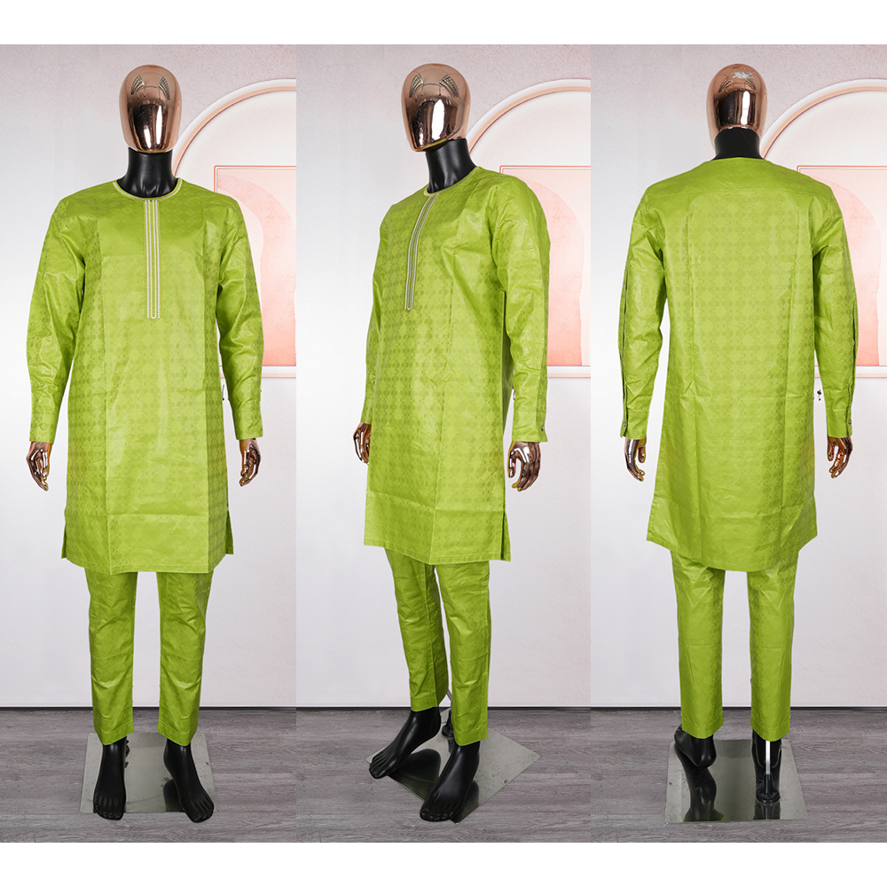 H&D 2026 Bazin Riche Brodé Gra - Dubai Men'S Fashion avis et prix