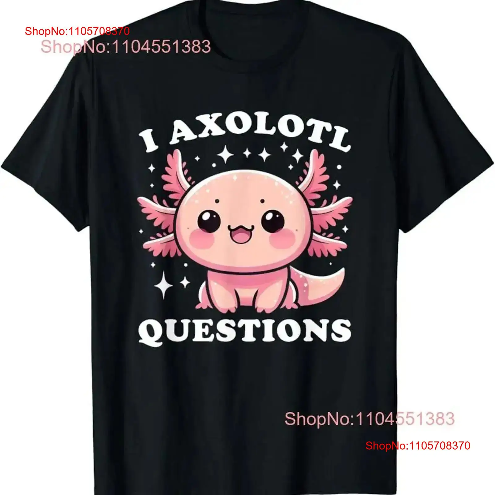 T-shirt I Axolotl Questions, m - Men'S Fashion Questions avis et prix