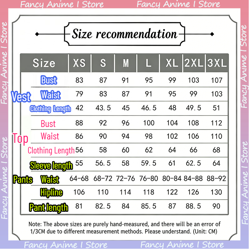 Costume de cosplay Akaza Anime - Men'S Fashion Trousers avis et prix