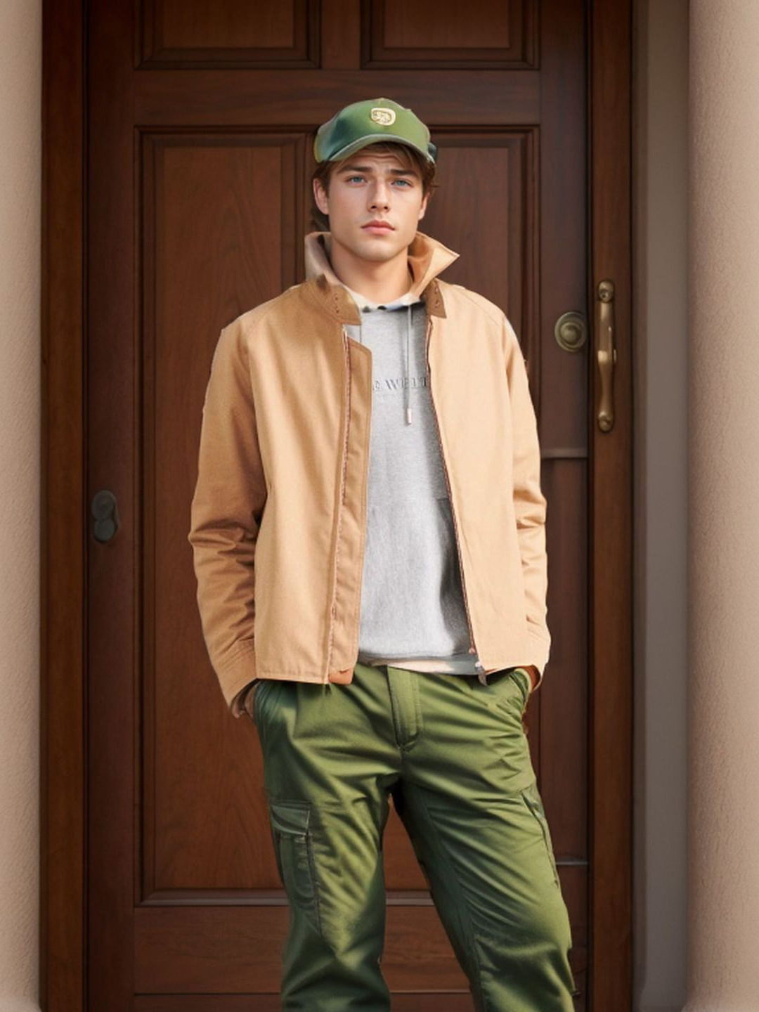 Veste zippée boutonnée pour ho - Harrington Jacket avis et prix