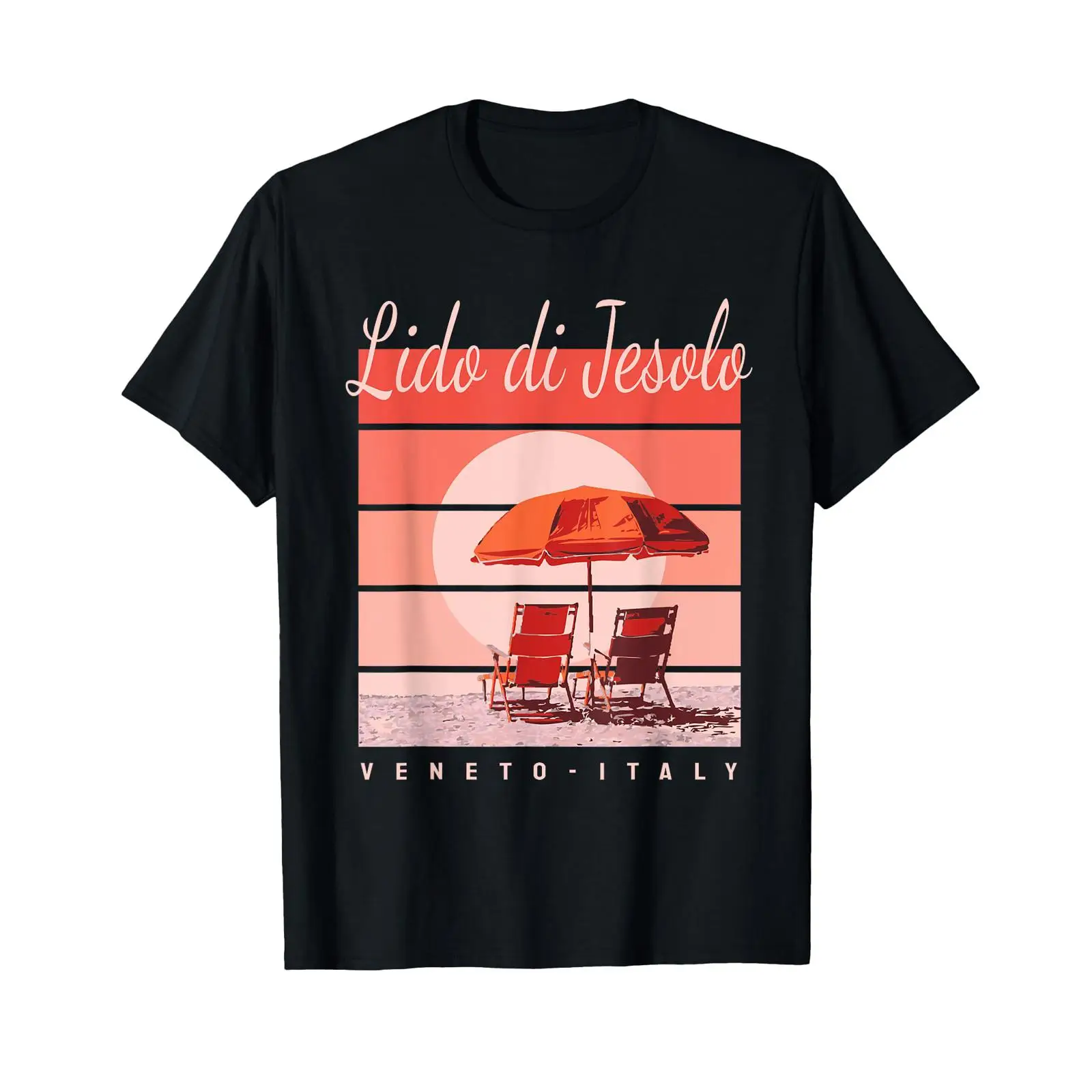 T-shirt unisexe vintage Lido d - Men'S Fashion Venice Italy avis et prix