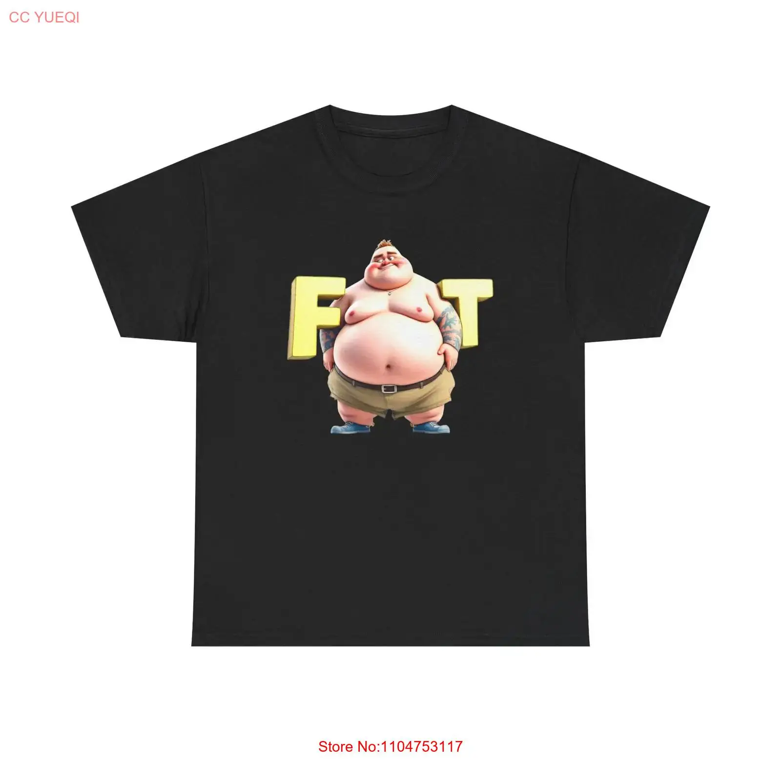 T-shirt humoristique pour homm - Men'S Fashion For Fat Guys avis et prix