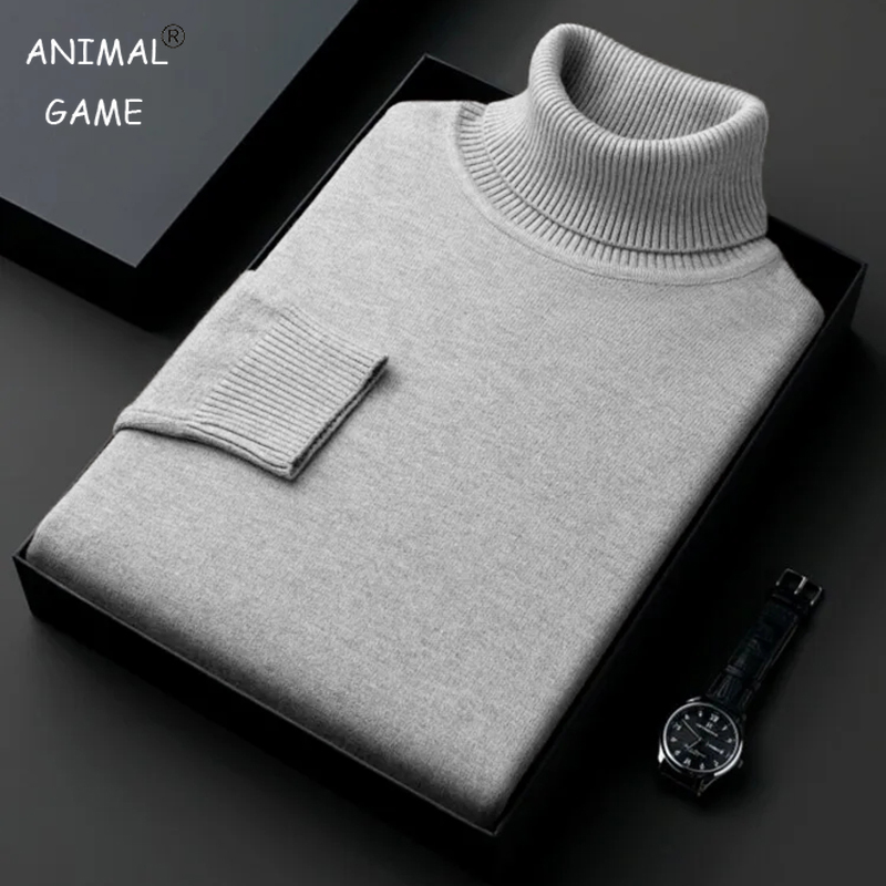 Pull à col roulé anti-boulocha - Turtleneck Sweater Men avis et prix