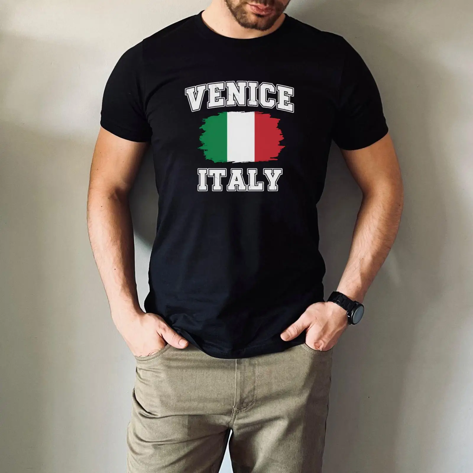 T-shirt Vénitie Italie Drapeau - Men'S Fashion Venice Italy avis et prix