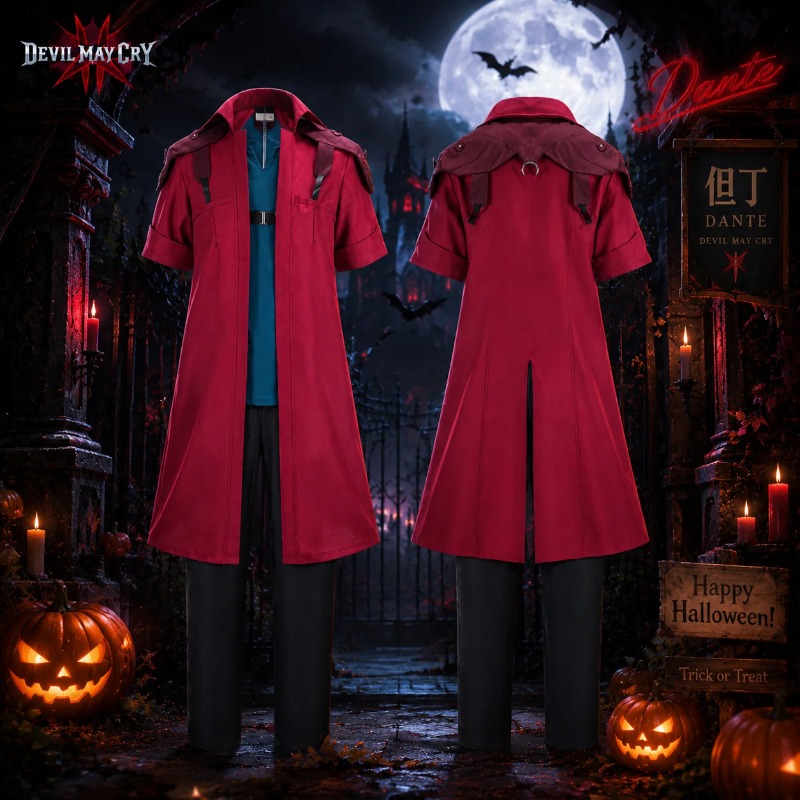 Costume de cosplay Dante Devil - Trench Coat Men avis et prix