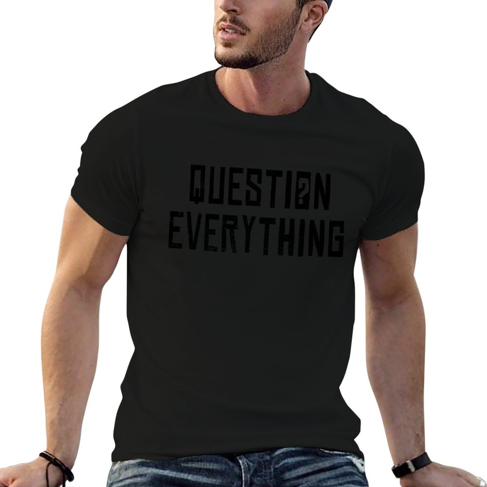 T-shirt « Questionne tout, fai - Men'S Fashion Questions avis et prix