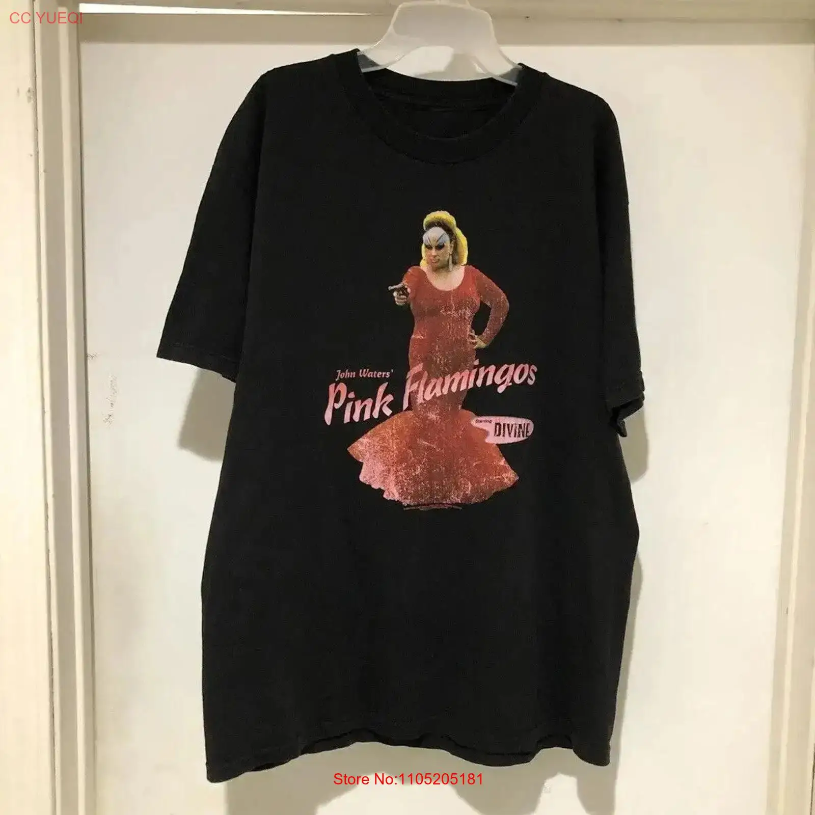 Vintage années 90 John Waters  - Men'S Fashion Pink Shirt avis et prix