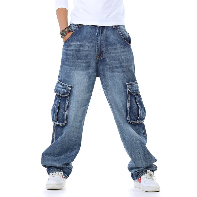 Jean Baggy pour hommes printem - Men'S Fashion For Fat Guys avis et prix