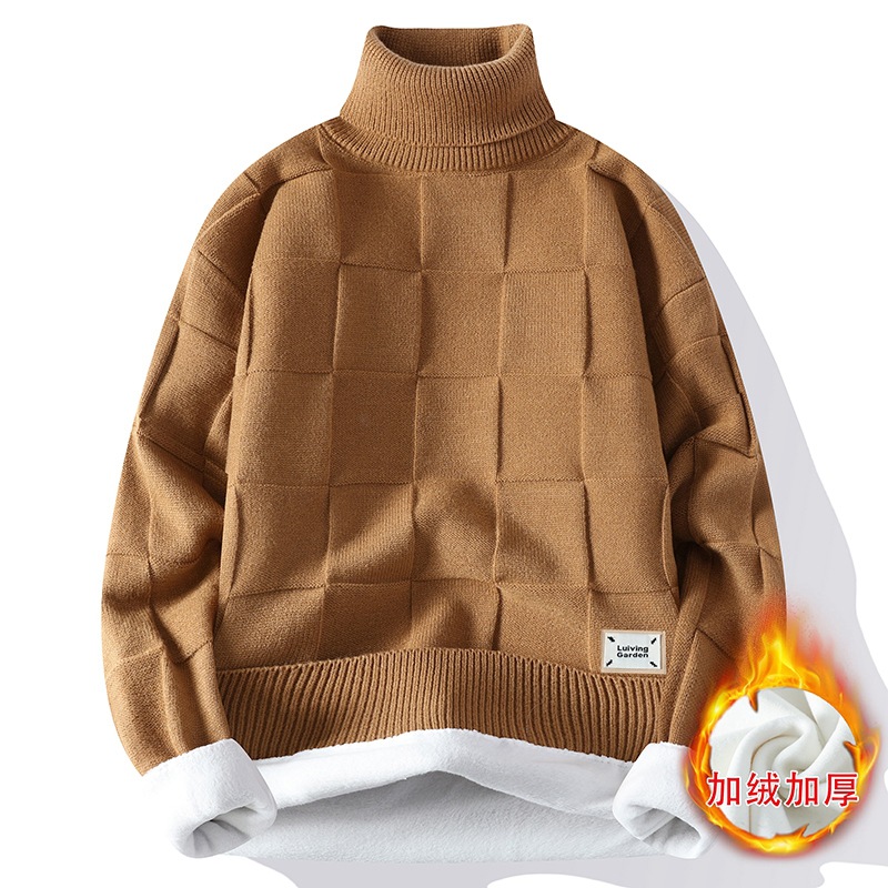 Pulls à col roulé sourire pour - Turtleneck Sweater Men avis et prix