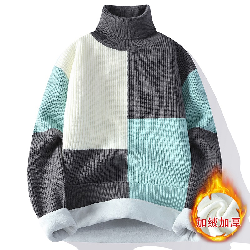 Pulls à col roulé sourire pour - Turtleneck Sweater Men avis et prix