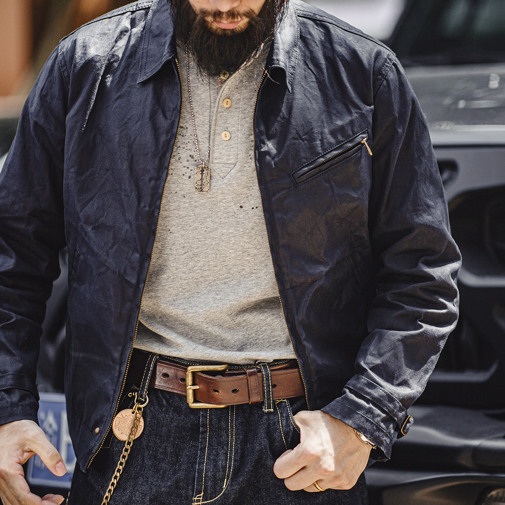 Maden Veste en toile cirée à l - Harrington Jacket avis et prix