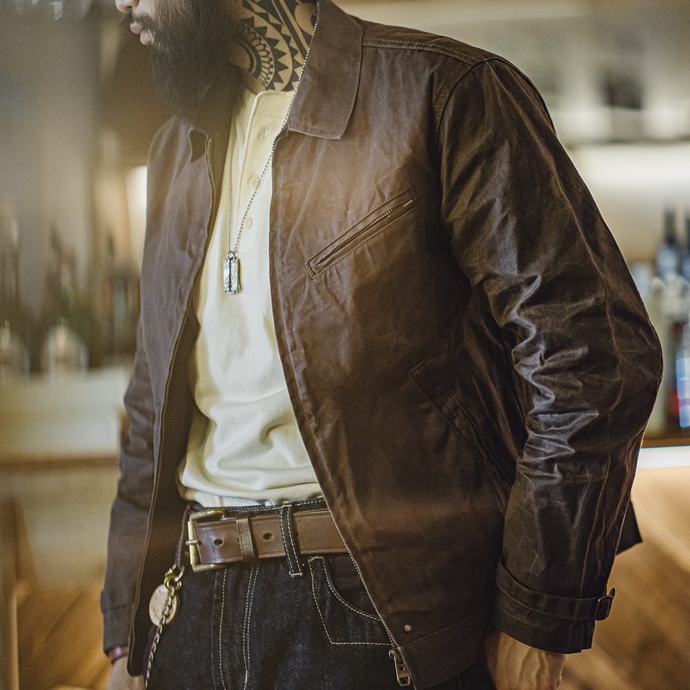Maden Veste en toile cirée à l - Harrington Jacket avis et prix