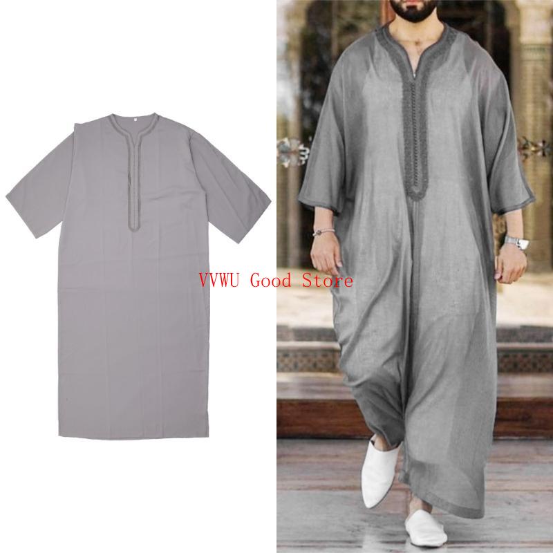 Hommes Islamic Arabe Kaftan Mu - Dubai Men'S Fashion avis et prix