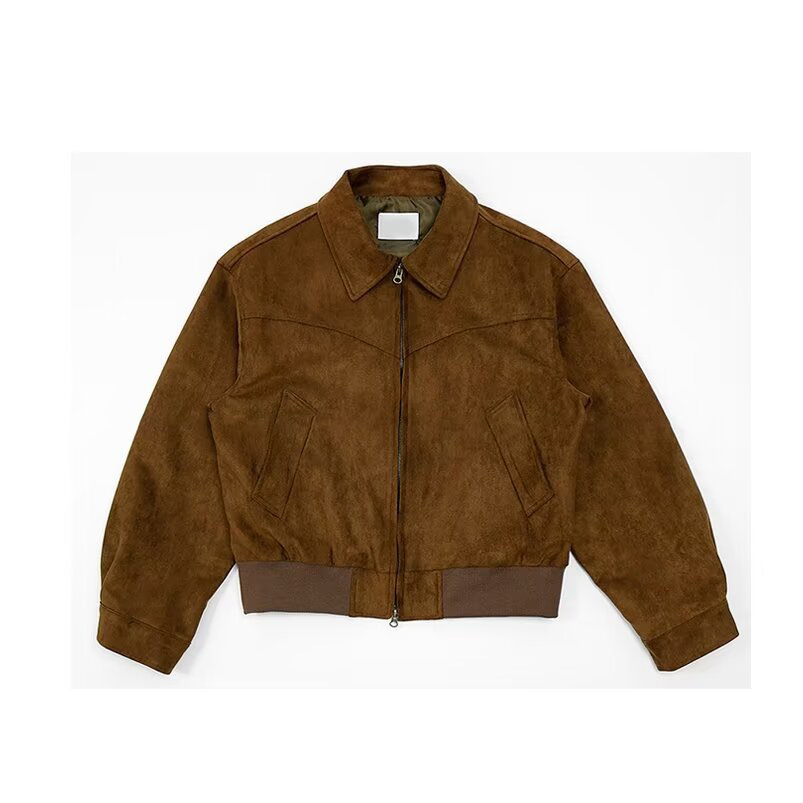Manteau court en daim pour hom - Harrington Jacket avis et prix