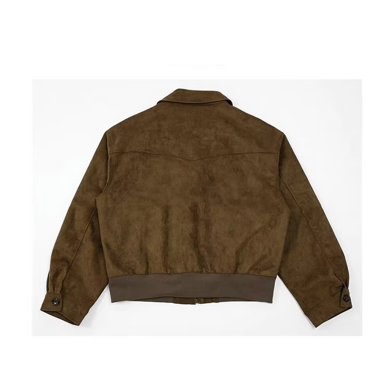 Manteau court en daim pour hom - Harrington Jacket avis et prix