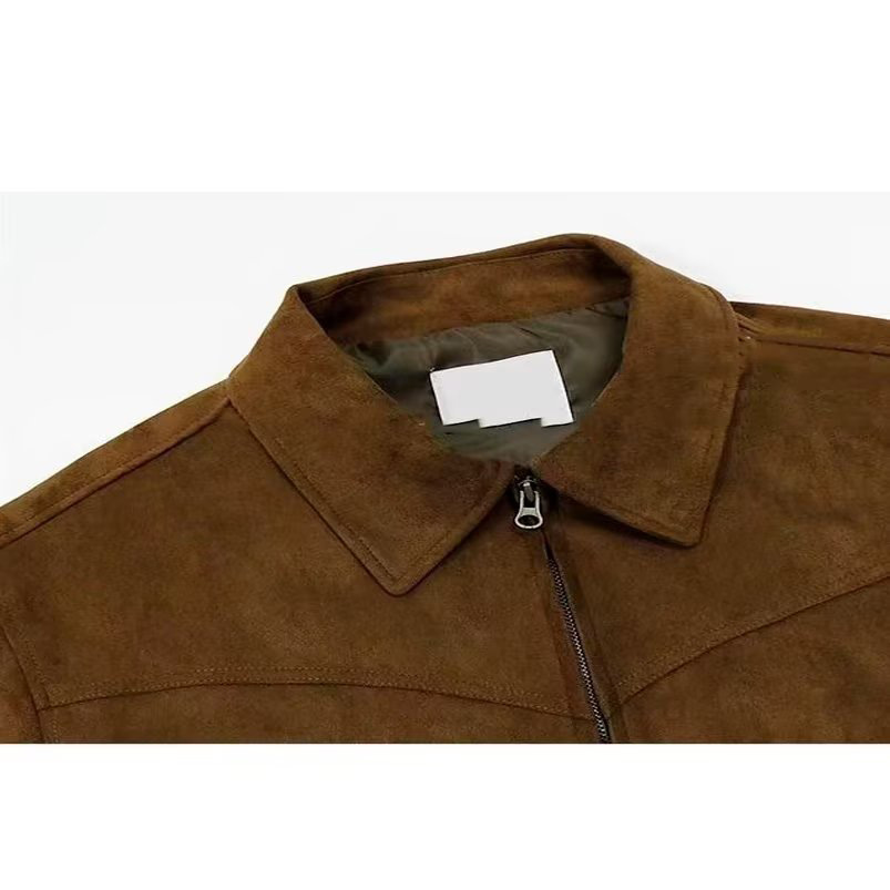 Manteau court en daim pour hom - Harrington Jacket avis et prix