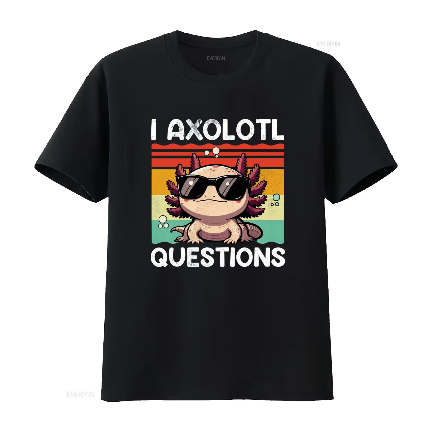 T-shirt rétro vintage I Axolot - Men'S Fashion Questions avis et prix