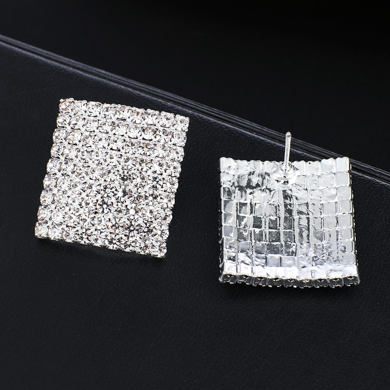 Boucles d'oreilles carrées en  - Fashion Men Vogue avis et prix